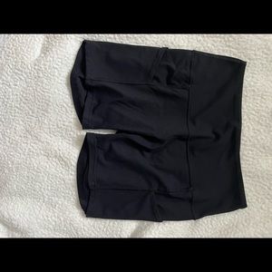 Black biker shorts